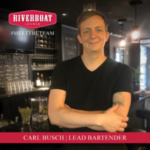 Carl Busch, Lead Bartender