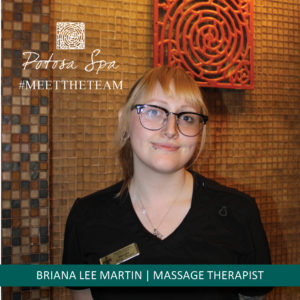 Briana Lee Martin, Massage Therapist